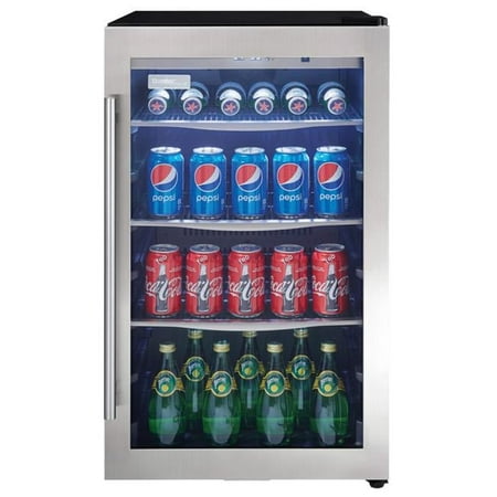 Danby DBC434A1BSSDD 355 ml Designer 124 Can Capacity Beverage Center
