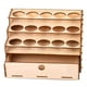 thumbnail image 4 of Organizador Del Soporte Del Modelo Del Estante De Almacenamiento Del Estante De De De dibujar Del De Bricolaje - Organizador de 15 rejillas con Organizador de 15 rejillas con cajones Yotijar Estante de pintura de madera, 4 of 10