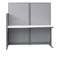 thumbnail image 3 of BBF Office in an Hour Engineered Wood Straight Cubicle Desk in Pure White, 3 of 14