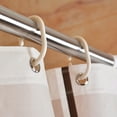 thumbnail image 4 of NETSENG Rideaux de Douche, Doublure de Rideau de Douche en Tissu Hibou Coloré Rideau de Cabine de Douche avec 12 Crochets pour Maison Hôtel Lavable à la Machine Rideau de Douche Imperméable pour Salle de Bain (72 Pouces X 72 Pouces), 4 of 5