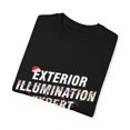 thumbnail image 3 of Humorous Exterior Illumination Expert Puns Gift | Funny Light Decorators Party Gag Men Women Unisex Garment-Dyed T-shirt, 3 of 4