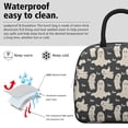 thumbnail image 3 of Womens Halloween Ghost Boo Pattern Lunch Box for Work,Insulated Lunch Bag for Women,Loncheras Para Mujer,Leakproof Adult Lunch Bag for Work,Beach,Travel,Picnic,Camping, 3 of 7