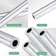 thumbnail image 2 of Tubo redondo de aluminio 6063 de 300 mm en paquete de 3, 10 mm ID 18 mm OD, tubería de aluminio sin costura para manualidades DIY [0.39x0.71x11.8IN], 2 of 7