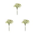 thumbnail image 1 of Wosthever Flores de sujeción artificiales Ramo de flores Ramos falsos de cena Arreglo de guirnalda Decoración de boda Verde Type1 NO1, 1 of 6
