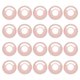 thumbnail image 1 of Discos de encuadernación de plástico Uxcell 20 Pcs 1.1 pulgadas Discos de expansión de encuadernación Rosa claro, 1 of 7