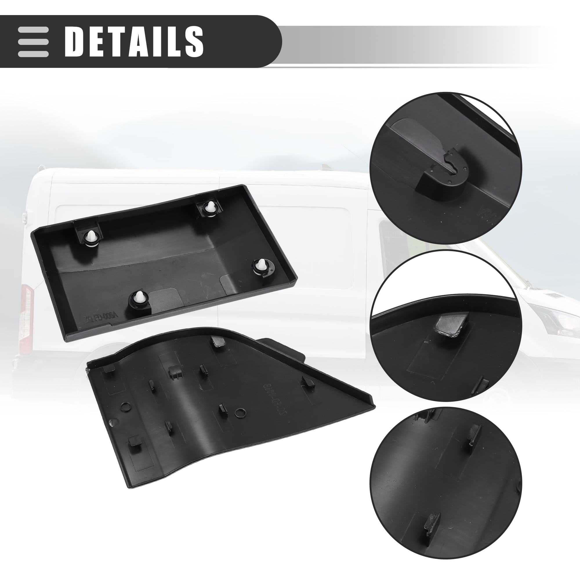 Unique Bargains 1 Set Car Fuel Door Gas Cap Hatch Cover for Ford