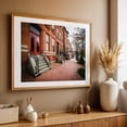thumbnail image 5 of Brick in Bolton Hill - Baltimore Maryland Photography Architecture Cityscape Street Photography Travel Poster Unframed Wall Art Print 32 x 48 inches, 5 of 7