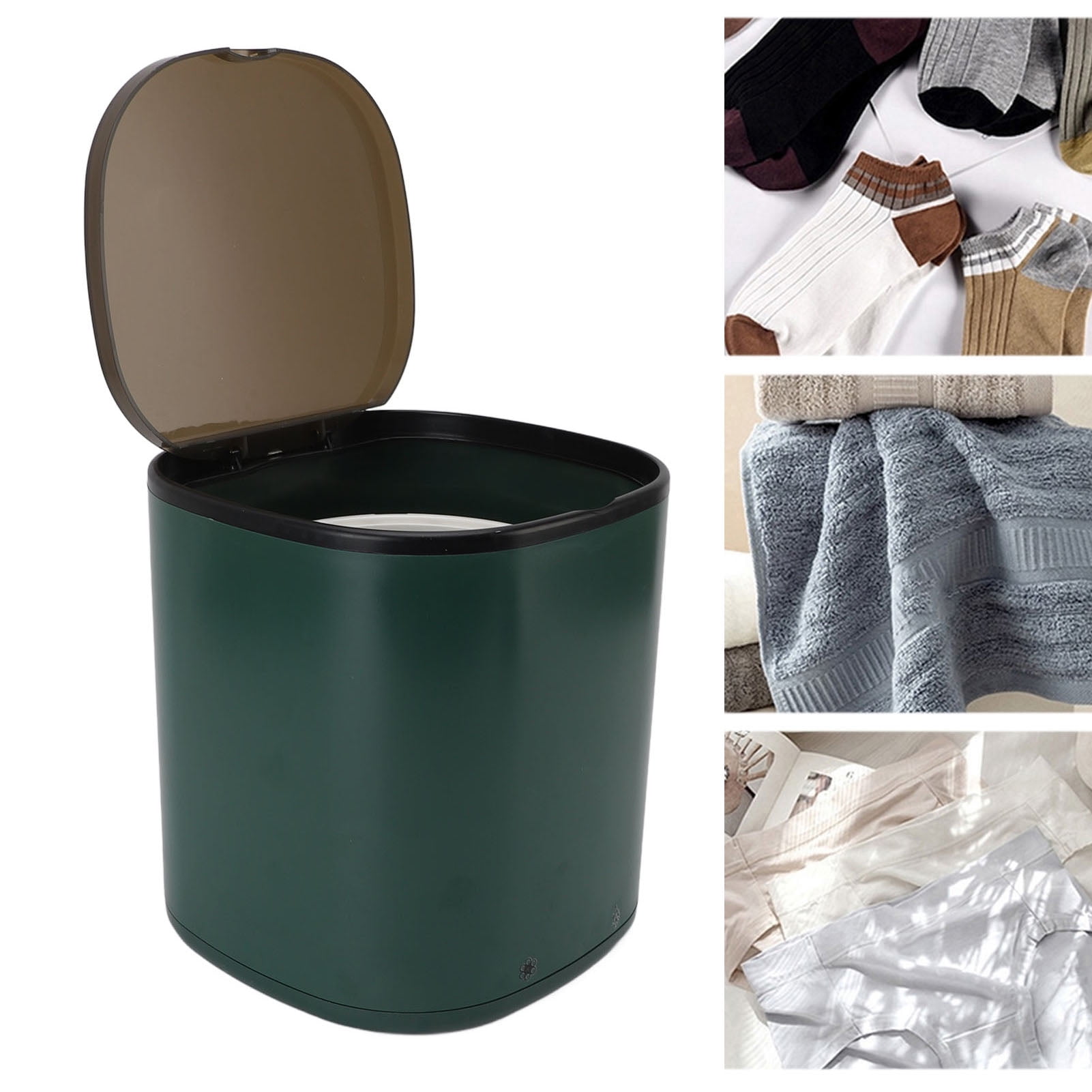 Portable Washing Machine, Mini Washer with Blue Light Drain Basket, Washer Spinner Deep Cleaning of Underwear, Baby Clothes and More
