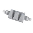 thumbnail image 5 of Garden Tool Belt 6 Pockets 2 Straps Waterproof Oxford Fabric Adjustable Gardening Tool Pouch for Family Camping Outdoor Gray, 5 of 5