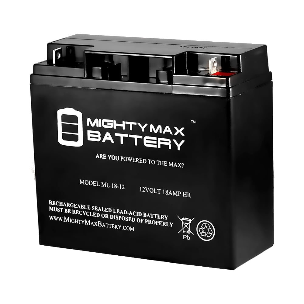 12V 18AH SLA Battery for Ski-Doo 1200 Renegade, GSX 2009-2012 by Mighty Max Battery