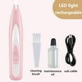 thumbnail image 5 of Janrevotw Pet Hair Clipper With Led Light Electric Pet Grooming Kit Mute Cordless Pet Clippers Professional Pet Hair Clipper For Dogs And Cats, 5 of 6