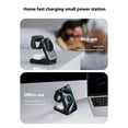 thumbnail image 4 of Folding magnetic three-in-one wireless charger,white, 4 of 23