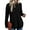 Black, variant on UVN Long Sleeve Shirt for Women Fall Casual Blouses Ladies Loose Fit Crew Neck Tunic Tops
