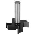 thumbnail image 4 of Performance  Woodworking Milling Cutter, Milling Cutter, For Cutting Wood Four Blade T Black 12 X 1/2, 4 of 8