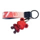 thumbnail image 4 of Llavero de oso degradado, llavero de oso de dibujos animados, colgante de bolso de animal lindo para hombres, mujeres, niños y niñas, rojo, 4 of 5