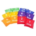 thumbnail image 2 of Juego de pufs con forma de bolsa de frijoles, juego de aprendizaje para lanzar pufs, juguetes para niños número, 2 of 9