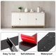 thumbnail image 3 of Moldura de Pared Uxcell, Autoadhesiva, Acabado Como un Espejo para DIY en Casa, Negro 16.4 pies x 0.98 pulgadas, 3 of 6