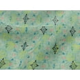 thumbnail image 4 of oneOone Viscose Jersey Aquamarine Fabric Texture & Triangle Geometric Sewing Material Print Fabric By The Yard 60 Inch Wide, 4 of 5