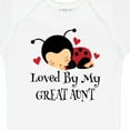 thumbnail image 4 of Inktastic Loved by My Great Aunt Boys or Girls Baby Bodysuit, 4 of 5
