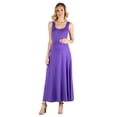 thumbnail image 4 of Maternity Scoop Neck Sleeveless Maxi Dress, 4 of 7