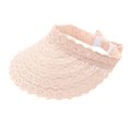 thumbnail image 2 of Joernso Women Hat Solid Color Lace Big Brim Adjustable Summer Sun Hat Hearwear, 2 of 8