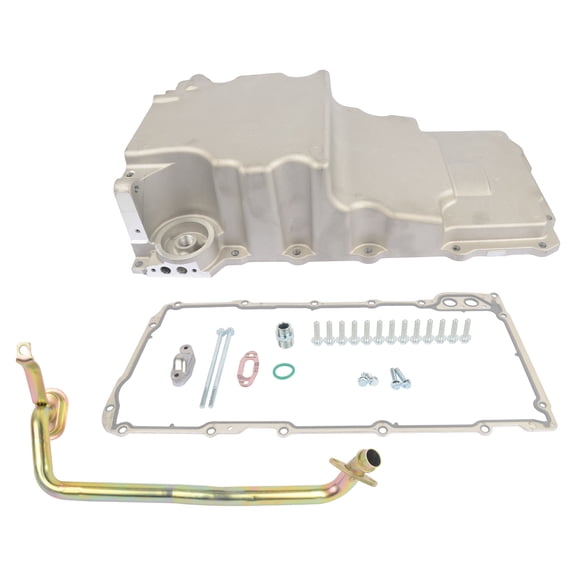 NEWZQ 302-2 LS Swap Engine Oil Pan Kit for Chevy Camaro Nova 4.8L 5.3L 5.7L 6.0L 6.2L 1967-1974 1Pc