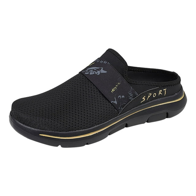 NOKIO Girls’ Ortopédicos Clogs with Arch-Support - Breathable Mesh Slip-Resistan𝗍 Slides Backless Casual Walking Shoes Closed Toe Design for Children