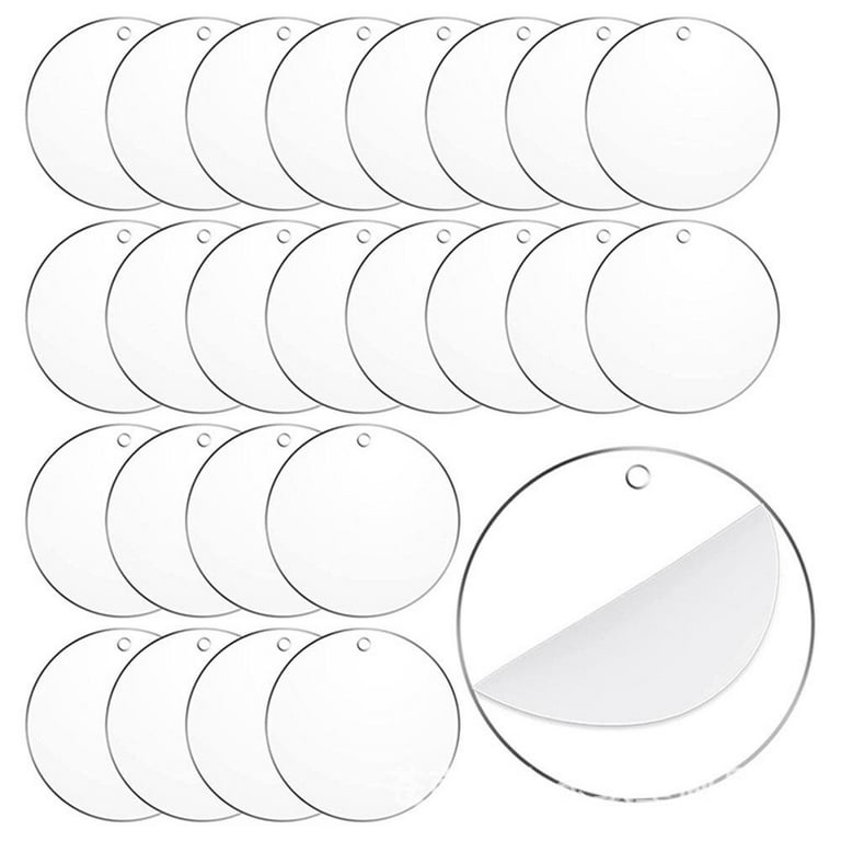 Acrylic Blank - Circle 2.5