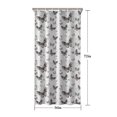 thumbnail image 5 of Black White Butterfly Pattern Shower Curtain 36"x72" ,Bathroom Decorative Shower Curtains Set with 12 Hooks,Modern Waterproof Washable Shower Curtain, 5 of 6