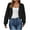 #088-Black, variant on Cardigans for Women Fall Casual Long Sleeve Open Front Cropped Solid Color Coat Gifts