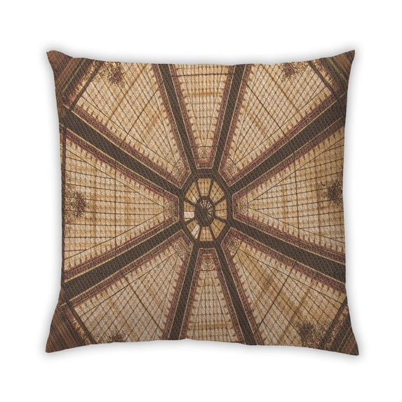 Ahgly Company Outdoor Square Contemporary Throw Pillow, 18 inch by 18 inch