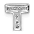 thumbnail image 3 of White Sterling Silver Charm Pendant Cubic Zirconia CZ Clear, 3 of 4