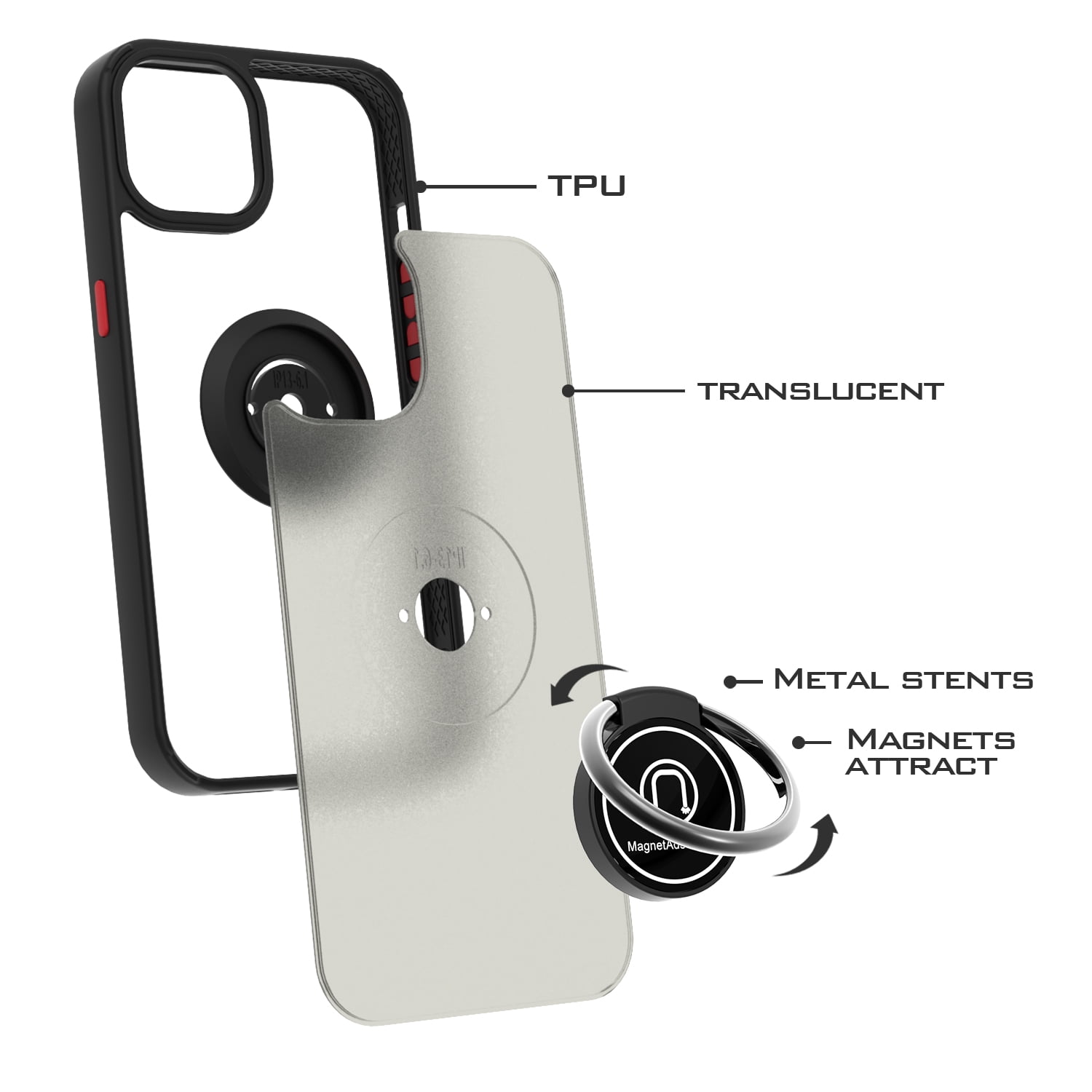 YoYoTech Clear Case Cover Designed For IPhone 13 Pro (6.1") Soft TPU Transparent Flexible Silicone Protective Price In UAE | Amazon UAE