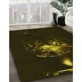 thumbnail image 3 of Ahgly Company Machine Washable Indoor Square Transitional Night Black Area Rugs, 6' Square, 3 of 7