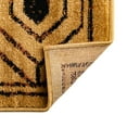 thumbnail image 7 of Unique Loom Pioneer Collection Area Rug - Yellowstone (5' 3" Square Cedar/Black), 7 of 7