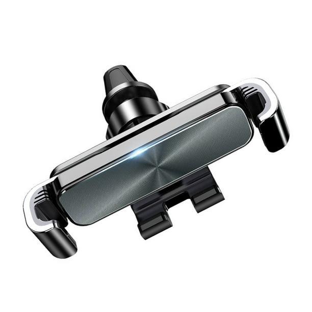 Soporte de teléfono para coche para su soporte de teléfono móvil para 12 11 8 soporte de teléfono móvil con Clip de ventilación de Kits de molduras para tableros de automóviles Negro Modèle CD Riwesomey VI001266-02B