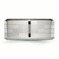 thumbnail image 4 of Stainless Steel 10mm Band Ring Man  For Dad Mens  For Him, 4 of 11