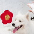 thumbnail image 5 of Noothes Cat Lick Mat Lick Mat For Cats Flower Shaped Slow Feeder Lick Mat For Dogs Small Medium Large Pet Puppy Bowl, 5 of 8