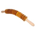 thumbnail image 2 of Masajeador de punto de gatillo de 15 rodillos de mano, varilla de masaje de drenaje linfático para relajación muscular, para fascia y celulitis, color amarillo, 2 of 5
