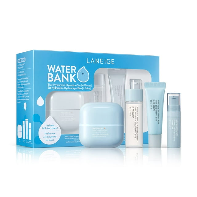 Set de cuidado de la piel LANEIGE Water Bank Blue Hyaluronic Hydration