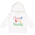 thumbnail image 2 of Inktastic I Love My Daddy Toddler Hoodie, 2 of 4