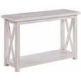 thumbnail image 1 of Homestyles Seaside Lodge Table Console en Bois, Blanc Cassé, 1 of 29
