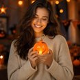 thumbnail image 3 of Halloween Hanging Lamp, Lighted Hangings Decorations for Home, Lamps Ornament for Halloween Decor Indoor & Outdoor, Orange, 3 of 7