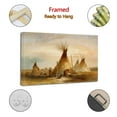 thumbnail image 2 of Native American Sioux Indians Teepee Canvas Wall Art Poster Decorative Bedroom Modern Home Print Picture Artworks Posters 16x24inch(40x60cm), 2 of 6