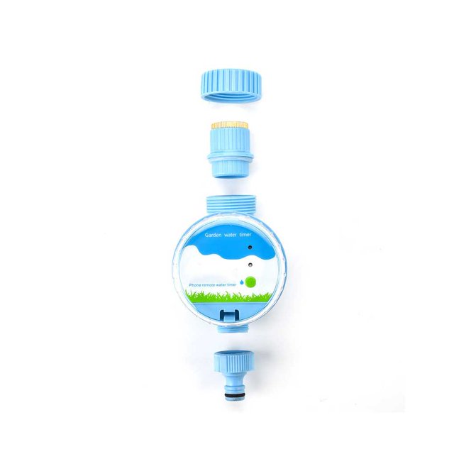 Scienceny Riego de jardín portátil para el hogar, temporizador de agua automático, controlador de aspersor de plantas para teléfono móvil, patios de Jardín y Patio Scienceny TO009523-00