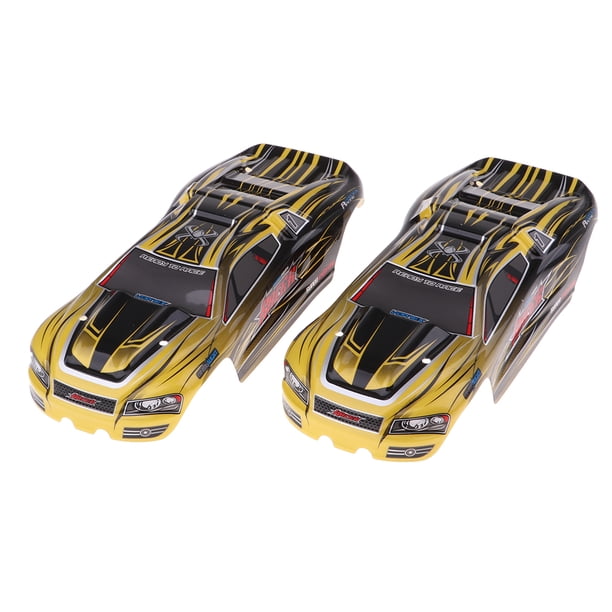 1:12 4WD RC Car Body Shell modelo de marco para vehículo de carreras Xinlehong Amarillo Sunnimix Marco de la carcasa del cuerpo del RC