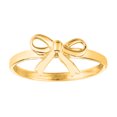 thumbnail image 1 of 14K Yellow Gold Bow Design Ring, Size 7, 1 of 1