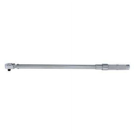Proto 3/8 In Drive Fixed Head Micrometer Torque Wrench 40-200 In-Lbs