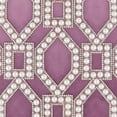 thumbnail image 3 of Pearl Lattice Pillow - 16x16 - Lavender, 3 of 4