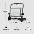 thumbnail image 3 of Master Electrician 20W Rechargeable 2,000 Lumen LED Slim Line Work Light, 3 of 7